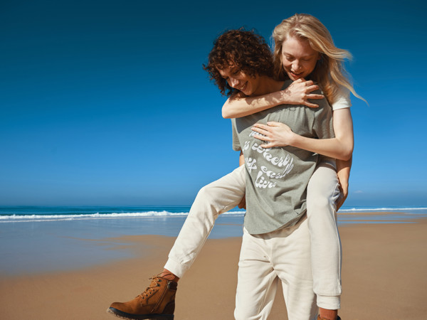 IQONIQ Cooper recycled cotton jogger - Natural Raw / XL