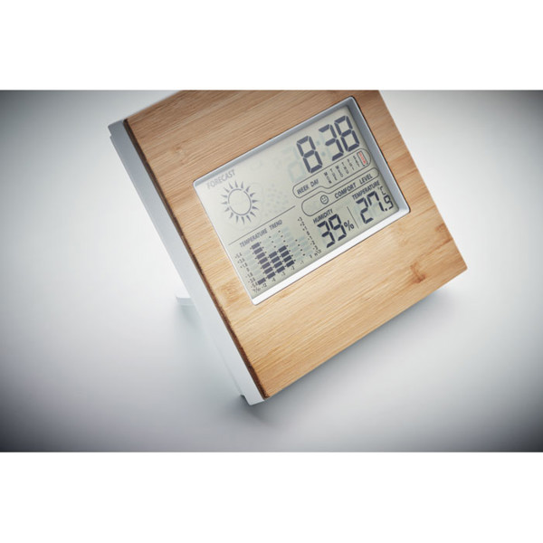 Weather station bamboo front Turku