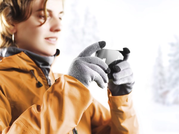 Touchscreen Gloves Actium - Yellow