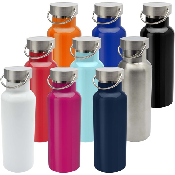 Thor 500 ml RCS certified recycled stainless steel water bottle - Red
