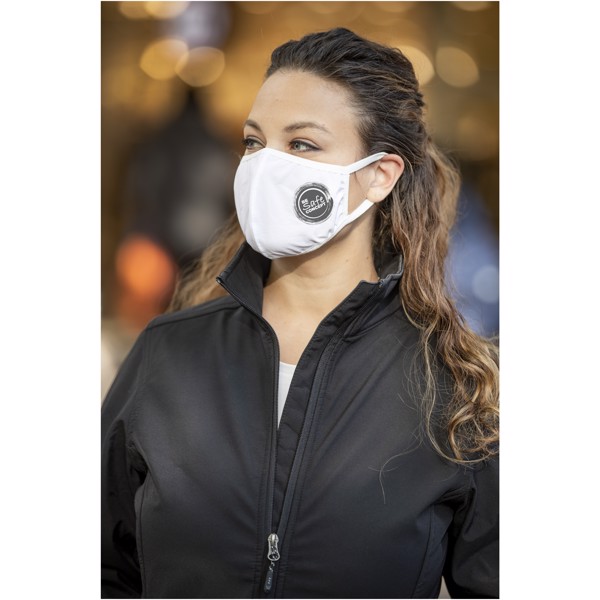 Layton face mask - White