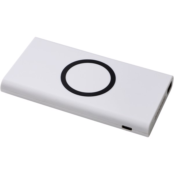 Parallax 4000 mAh wireless power bank - White