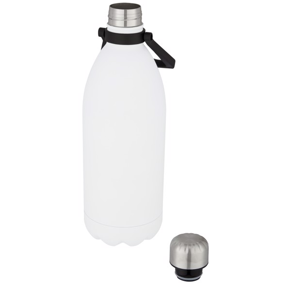 Cove 1.5 L vacuum insulated stainless steel bottle - White