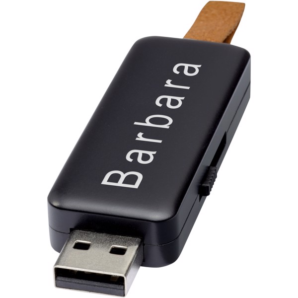 Gleam 8GB light-up USB flash drive