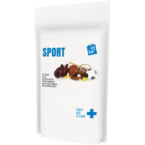 MyKit Sport First Aid Kit with paper pouch - White