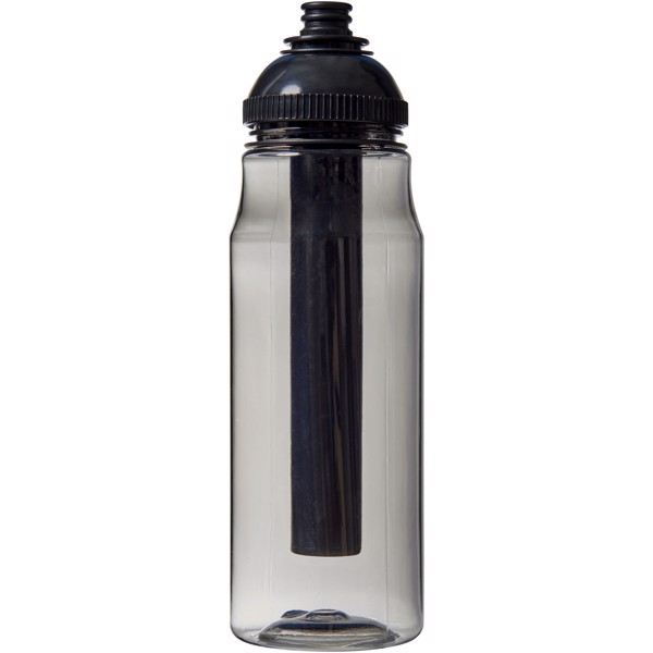 Arctic 700ml Tritan™ ice bar sport bottle - Solid black