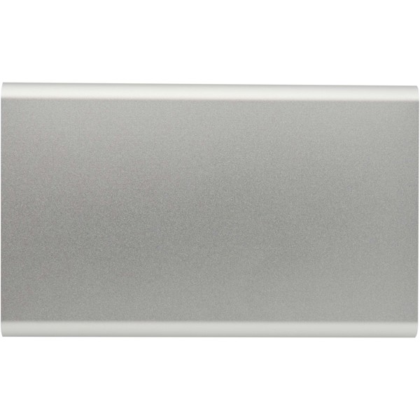 Pep 4000 mAh Type-C recycled aluminium power bank - Silver