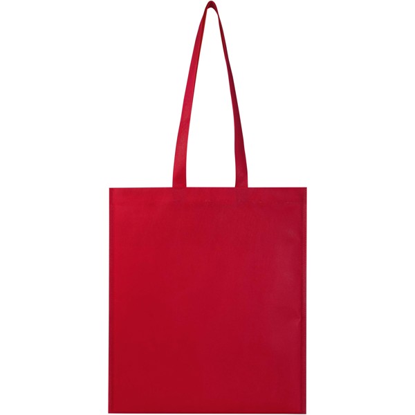 EcoSeal GRS recycled nonwoven convention tote bag 6L - Red
