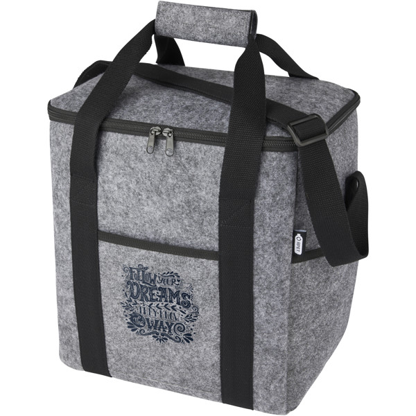 Felta GRS recycled felt bottle cooler bag 21L