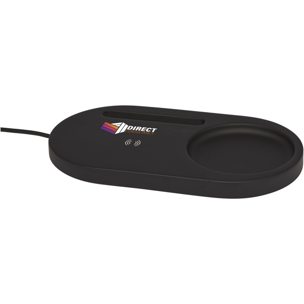 Klip stolní organizér s 5W bezdrátovým nabíjením