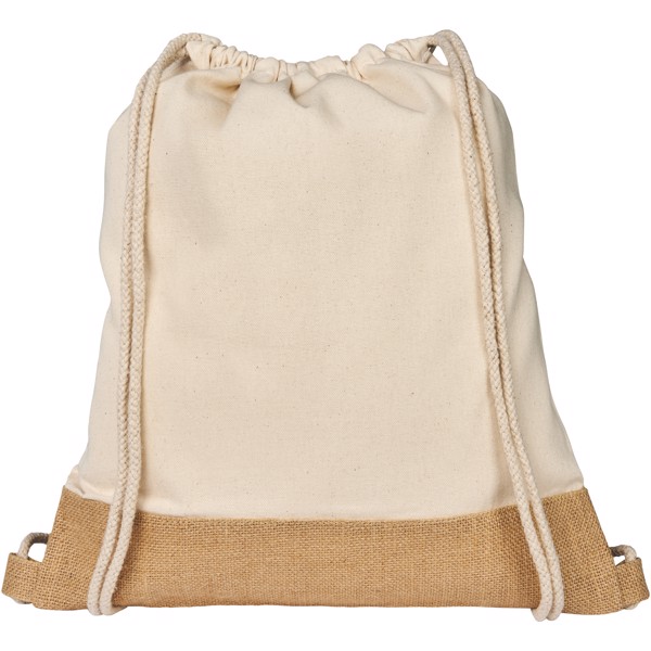 Mochila de cuerdas de yute de algodón "Delhi"