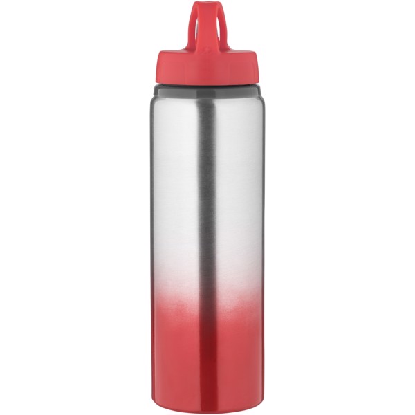 Bidón de 740 ml "Gradient" - Rojo / Plateado