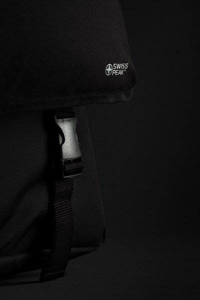 Swiss Peak RFID 15" laptop messenger bag PVC free