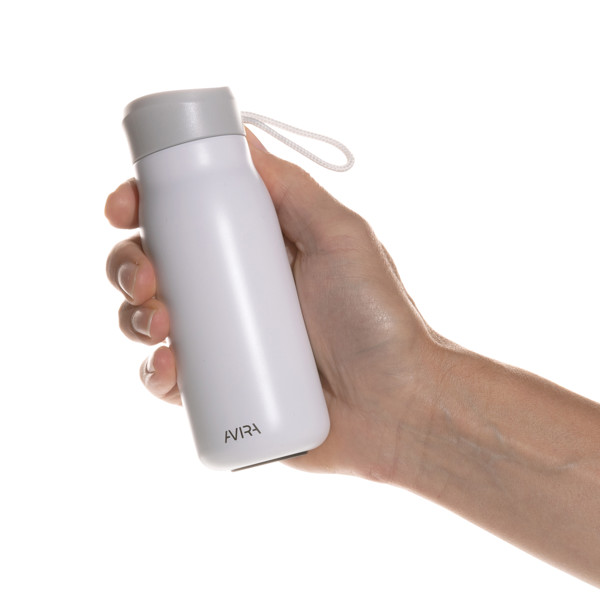 Avira Ain RCS Re-steel 150ML mini travel bottle - White