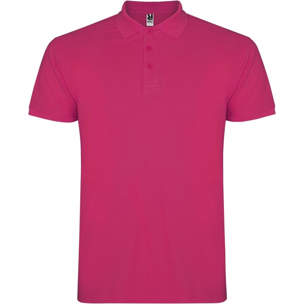 Star short sleeve men's polo - Rossette / XS