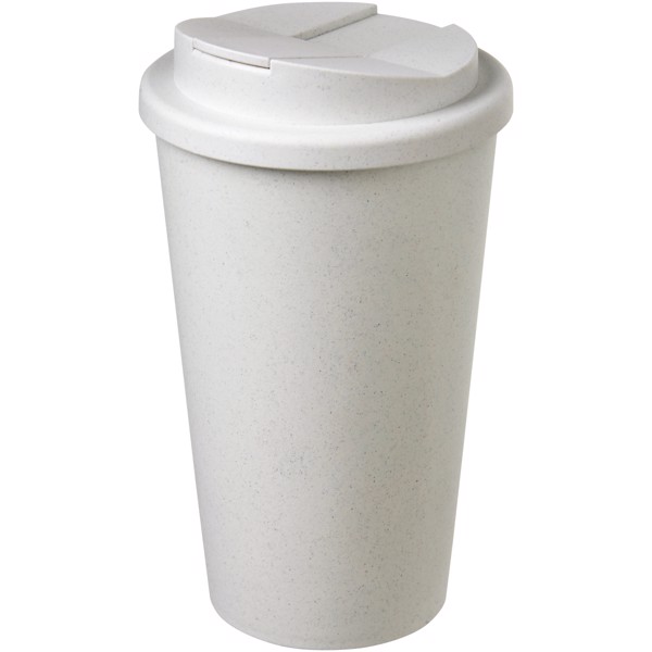 Americano® Recycled vaso 350 ml antigoteo - Blanco