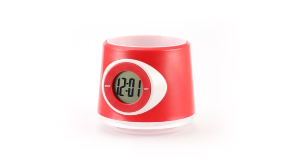 Pot Desk Clock Zelmo - Yellow