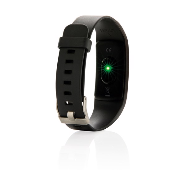 Stay Fit with heart rate monitor - Black