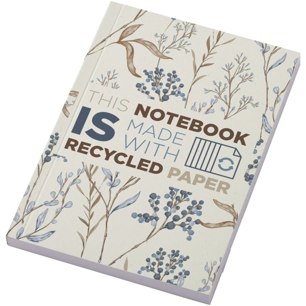 Novella Austen A6 recycled soft cover notebook - 100 sheets - Ivory White