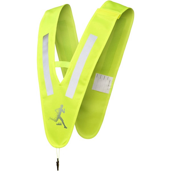 V-shaped reflective safety vest