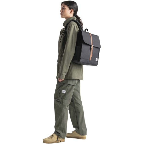 Herschel City recycled backpack 16L - Black