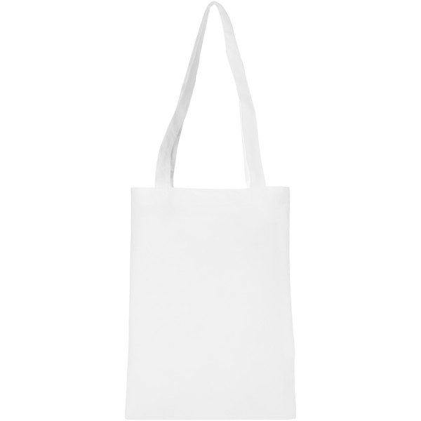 Eros small non-woven convention tote bag - White