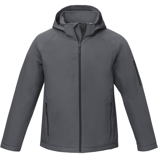 Notus men's padded softshell jacket - Storm Grey / S