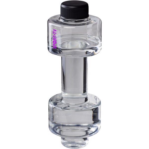 Coach 500 ml dumbbell water bottle - Transparent clear
