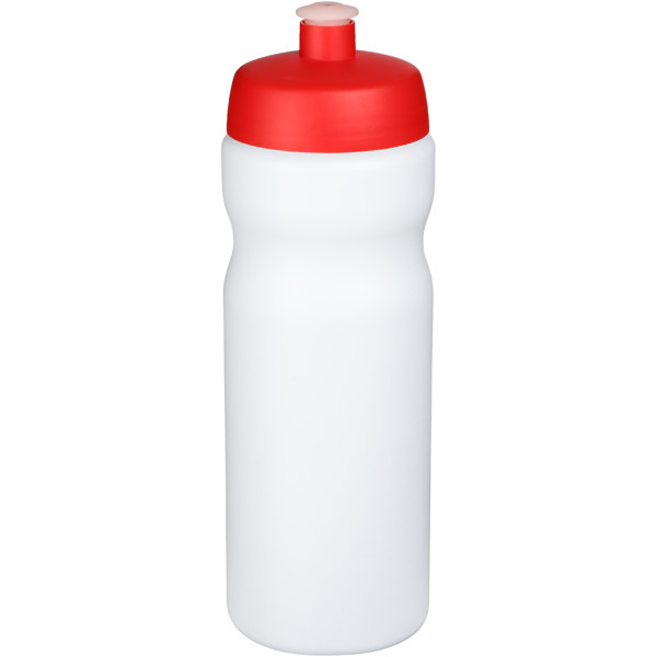 Baseline® Plus 650 ml bottle with sports lid - Red / White