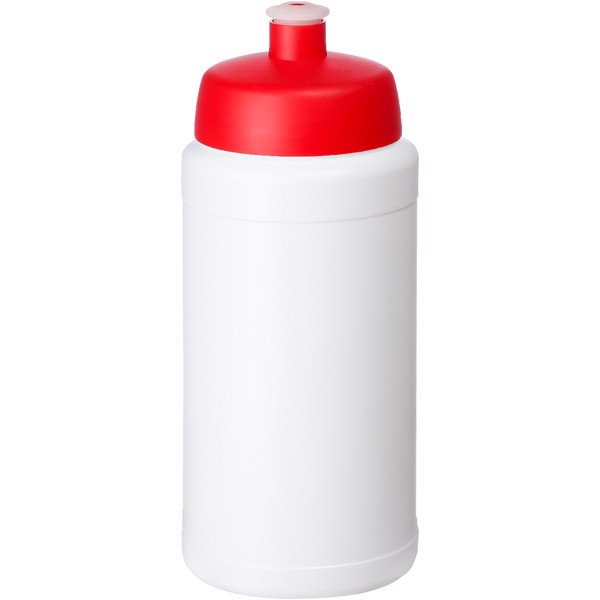 Baseline® Plus 500 ml lahev se sportovním víčkem - Bílá / Červená s efektem námrazy