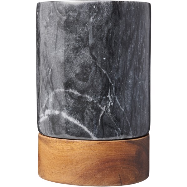 Harlow Weinkühler aus Marmor und Holz