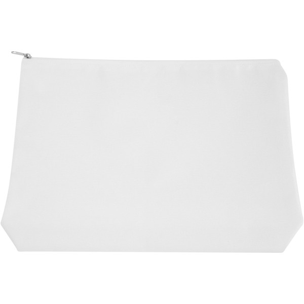 Ayla sublimation RPET travel bag - large - White / White