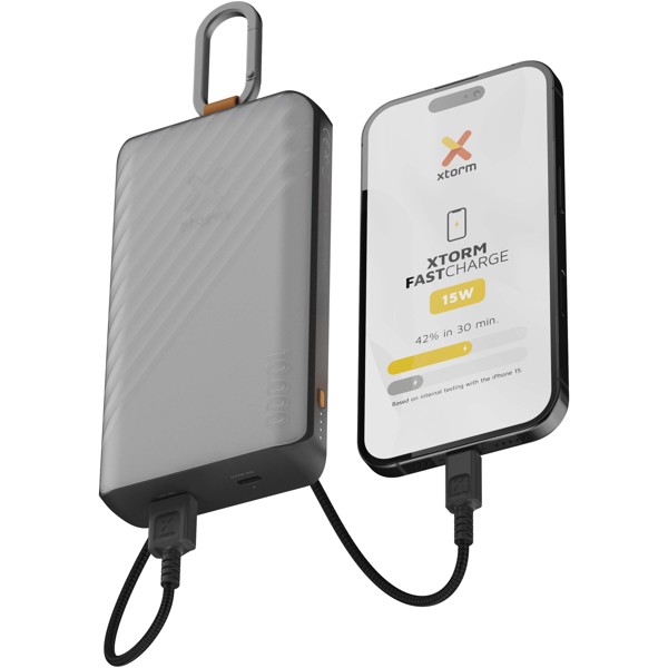 Xtorm XG2S101 Go2 10.000 mAh 15W solar power bank with light