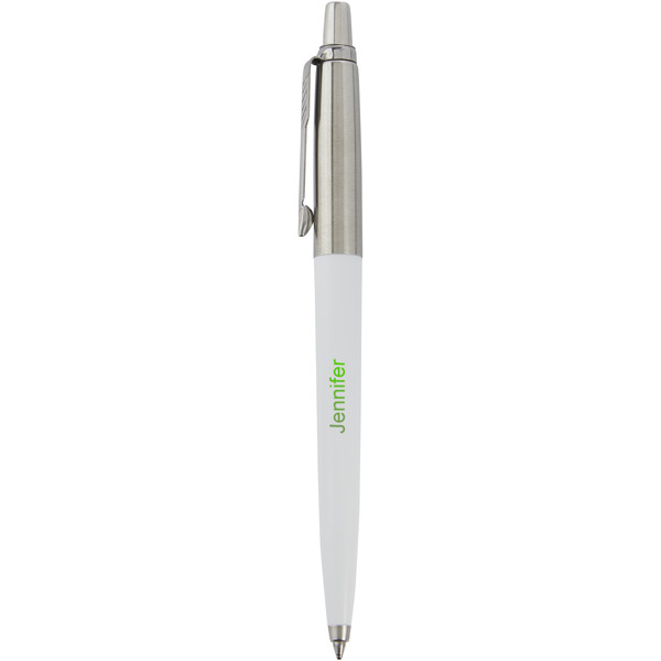 Parker Jotter Recycled ballpoint pen (blue ink) - White