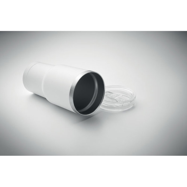 Double wall tumbler 550ml Sum - White
