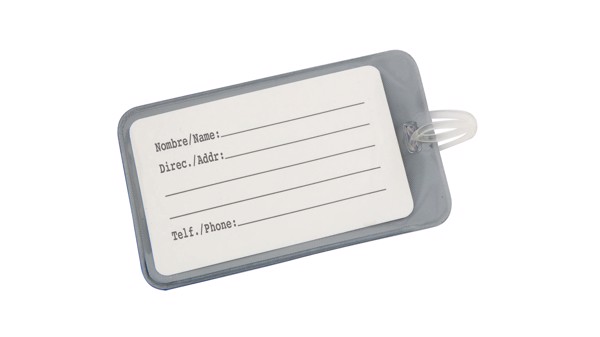 Luggage Tag Raner - Yellow