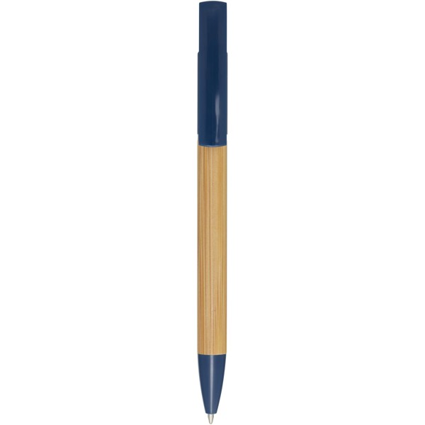Delfina phone holder pen (black ink) - Ocean Blue