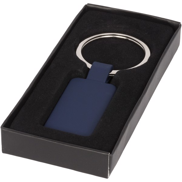 Tokyo metal keychain - Dark blue