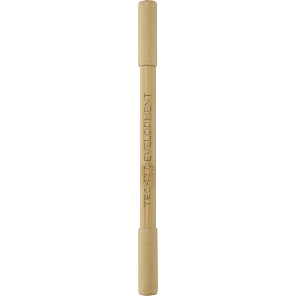 Samambu bamboo duo pen (black ink)