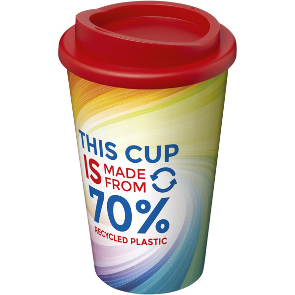 Brite-Americano® Eco 350 ml insulated tumbler - Red
