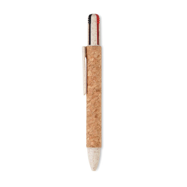Cork 4-colour ink ball pen Arbocho