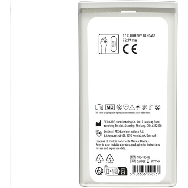 MiniKit Plasters - Transparent White