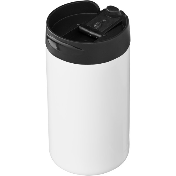 Mojave 250 ml RCS certified recycled stainless steel insulated tumbler - White
