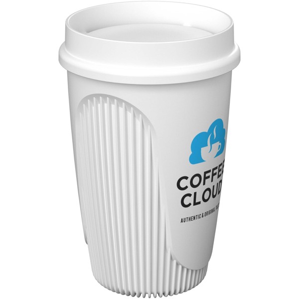Alto POP 350 ml tumbler with 360° lid - White