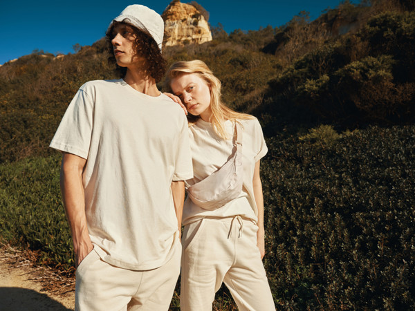 IQONIQ Cooper recycled cotton jogger - Natural Raw / XL