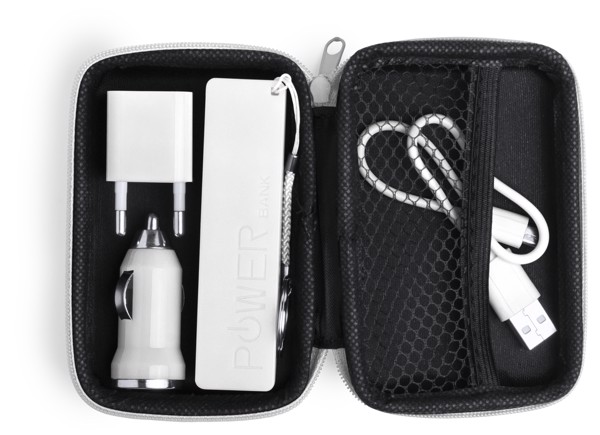 Power Bank Set Rebex - White