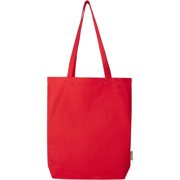 Florida 270 g/m² GRS recycled tote bag 10L - Red