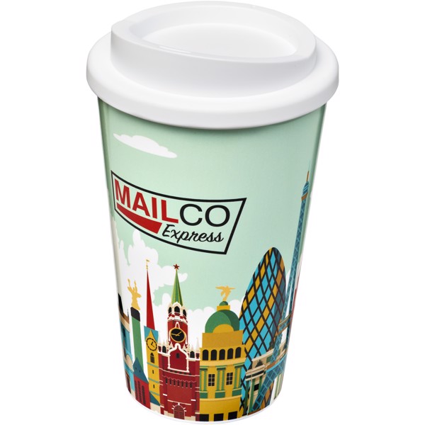 Brite-Americano® 350 ml insulated tumbler - White