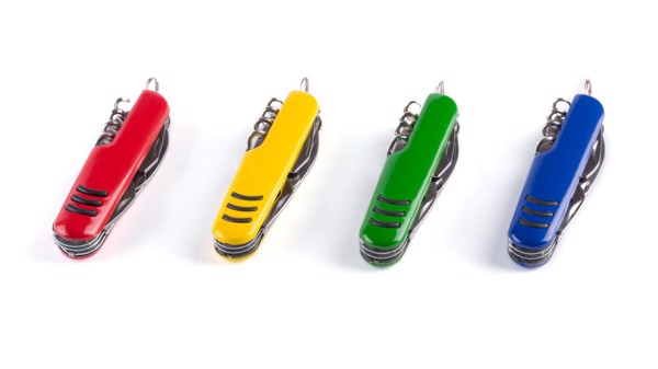 Multifunction Pocket Knife Shakon - Yellow