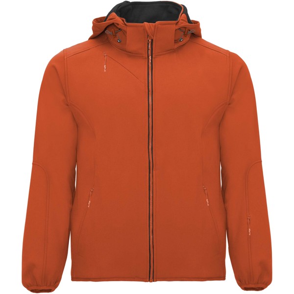 Siberia unisex softshell jacket - Vermillon Orange / S
